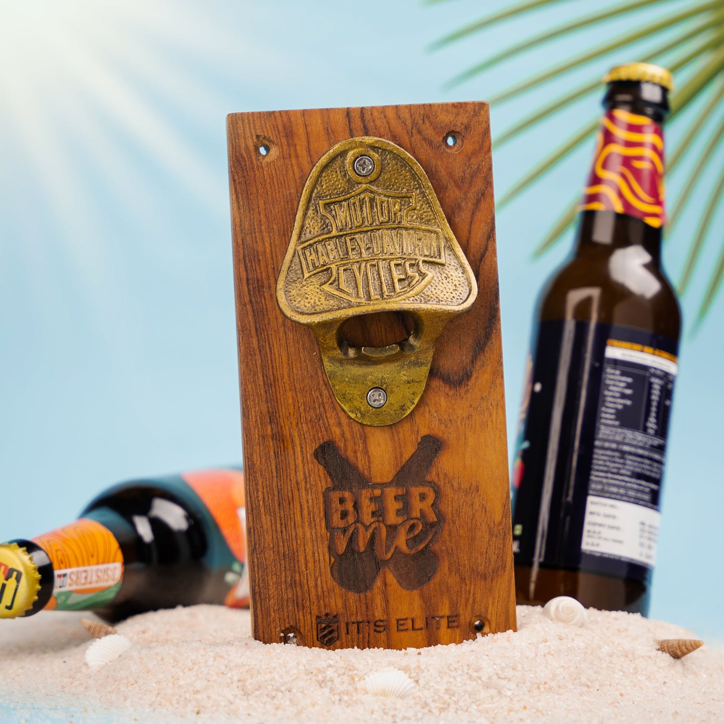 Wall Mounted Bottle Opener - Option 4