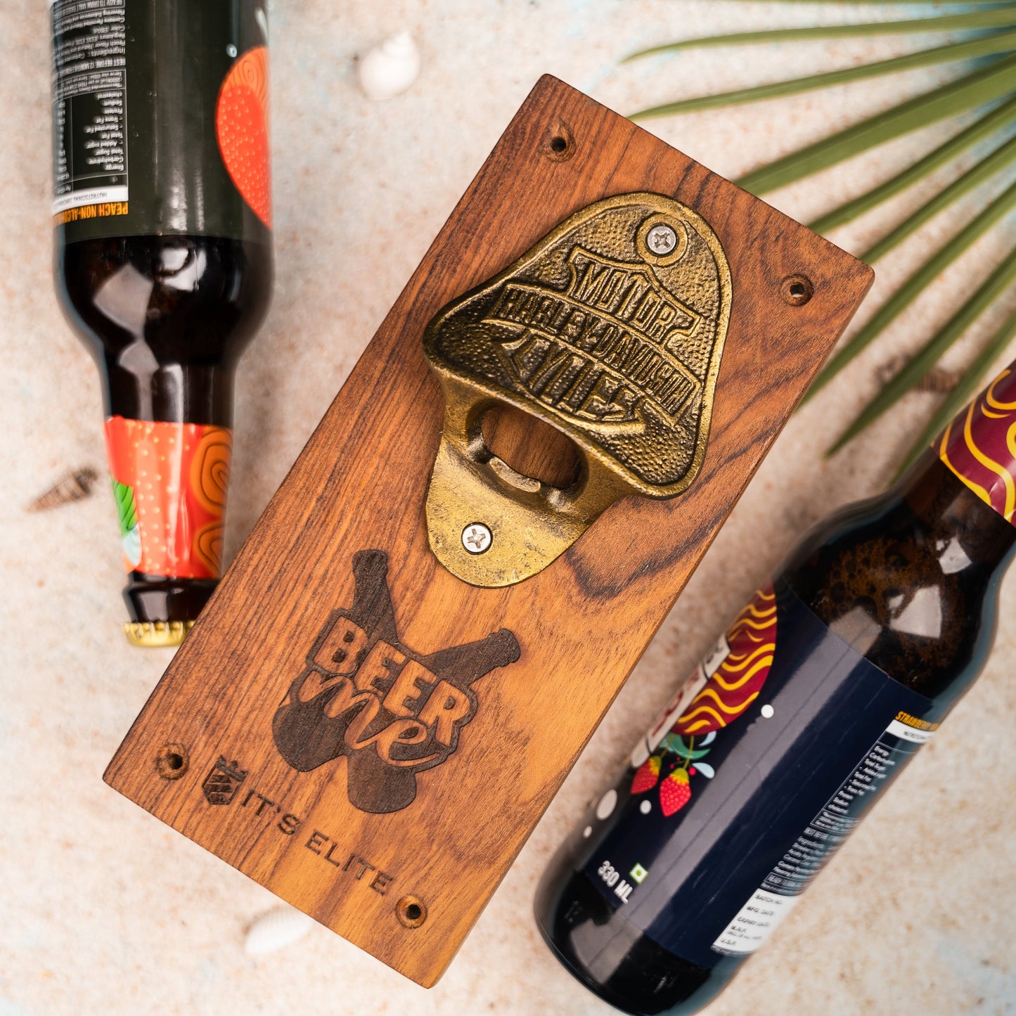 Wall Mounted Bottle Opener - Option 4