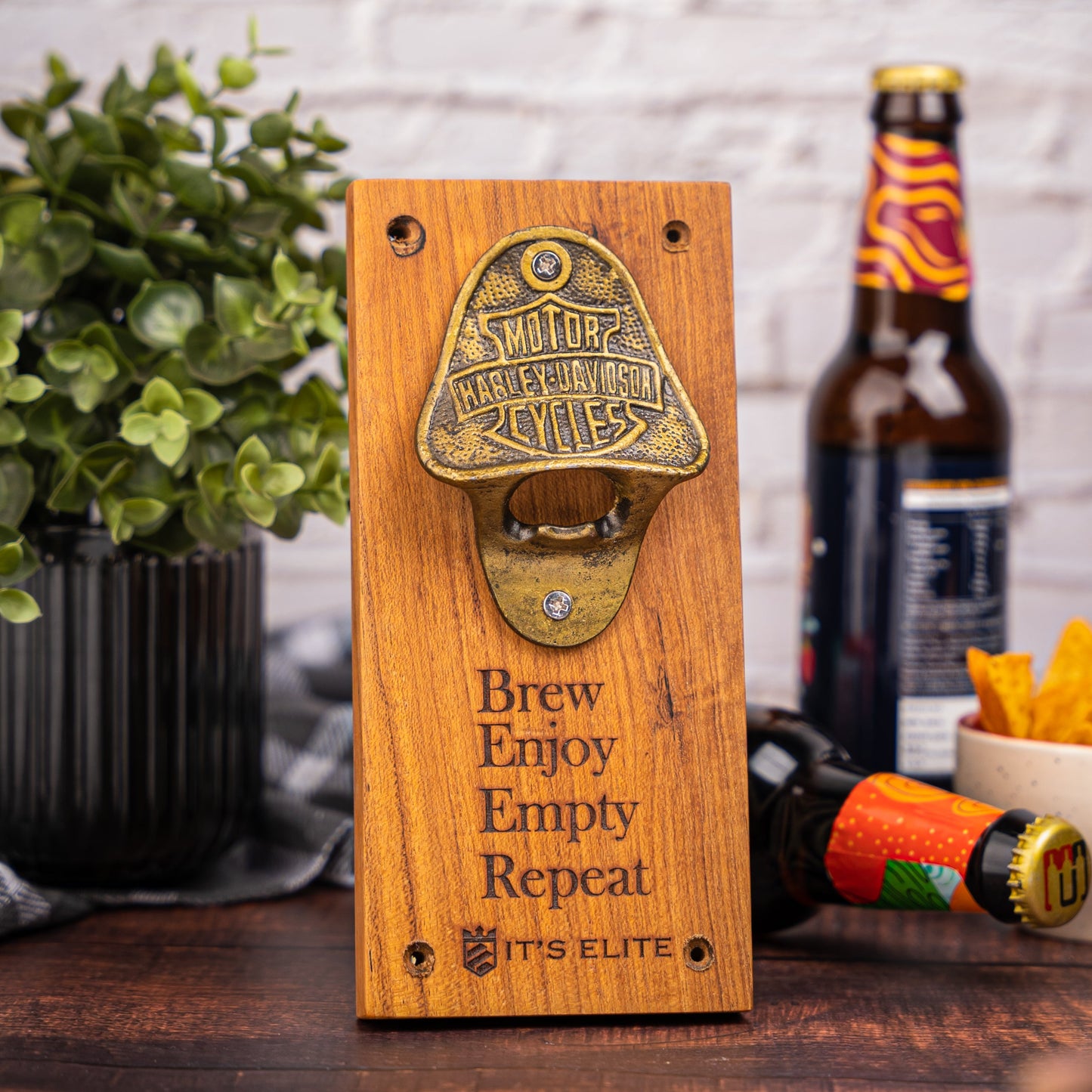 Wall Mounted Bottle Opener - Option 1