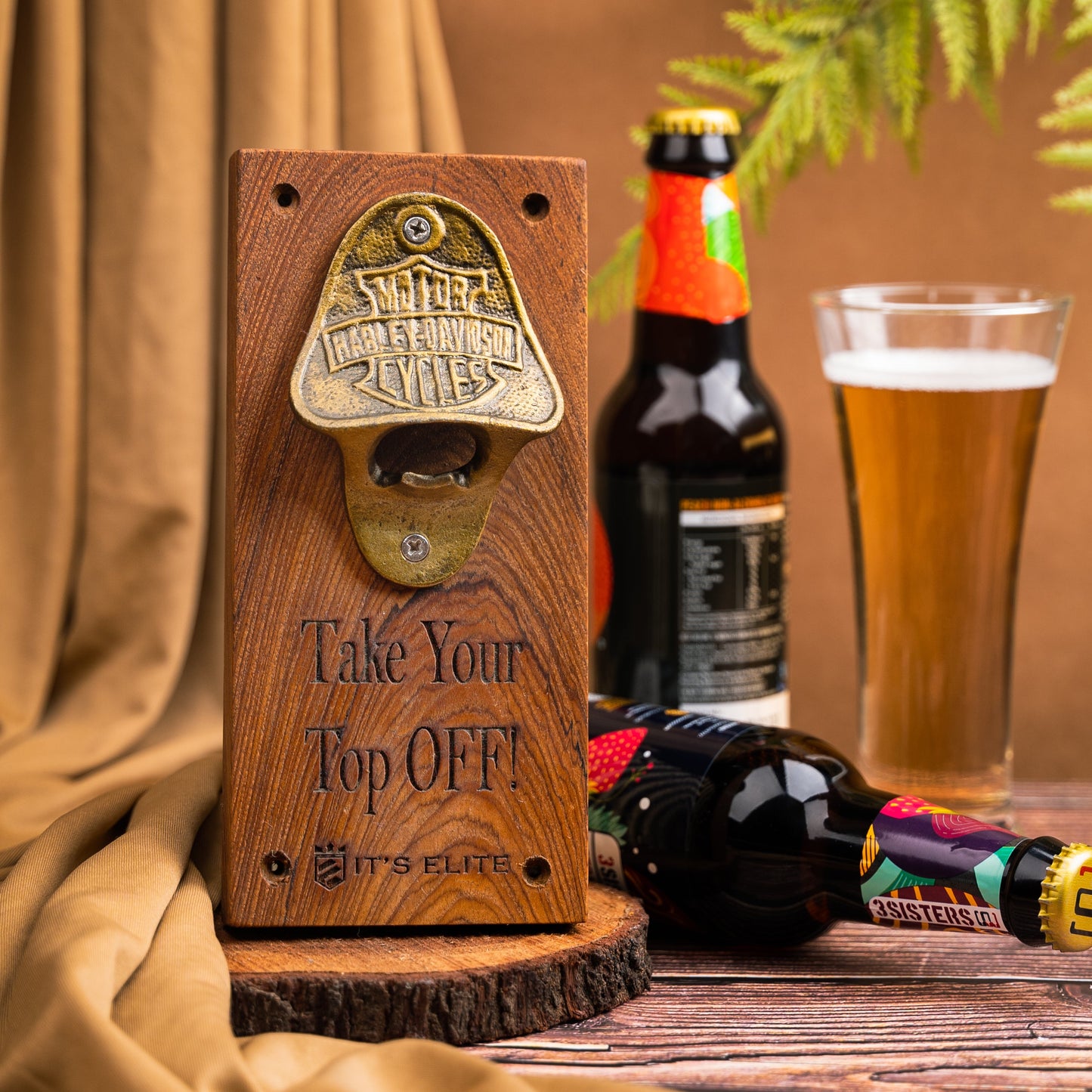 Wall Mounted Bottle Opener - Option 3