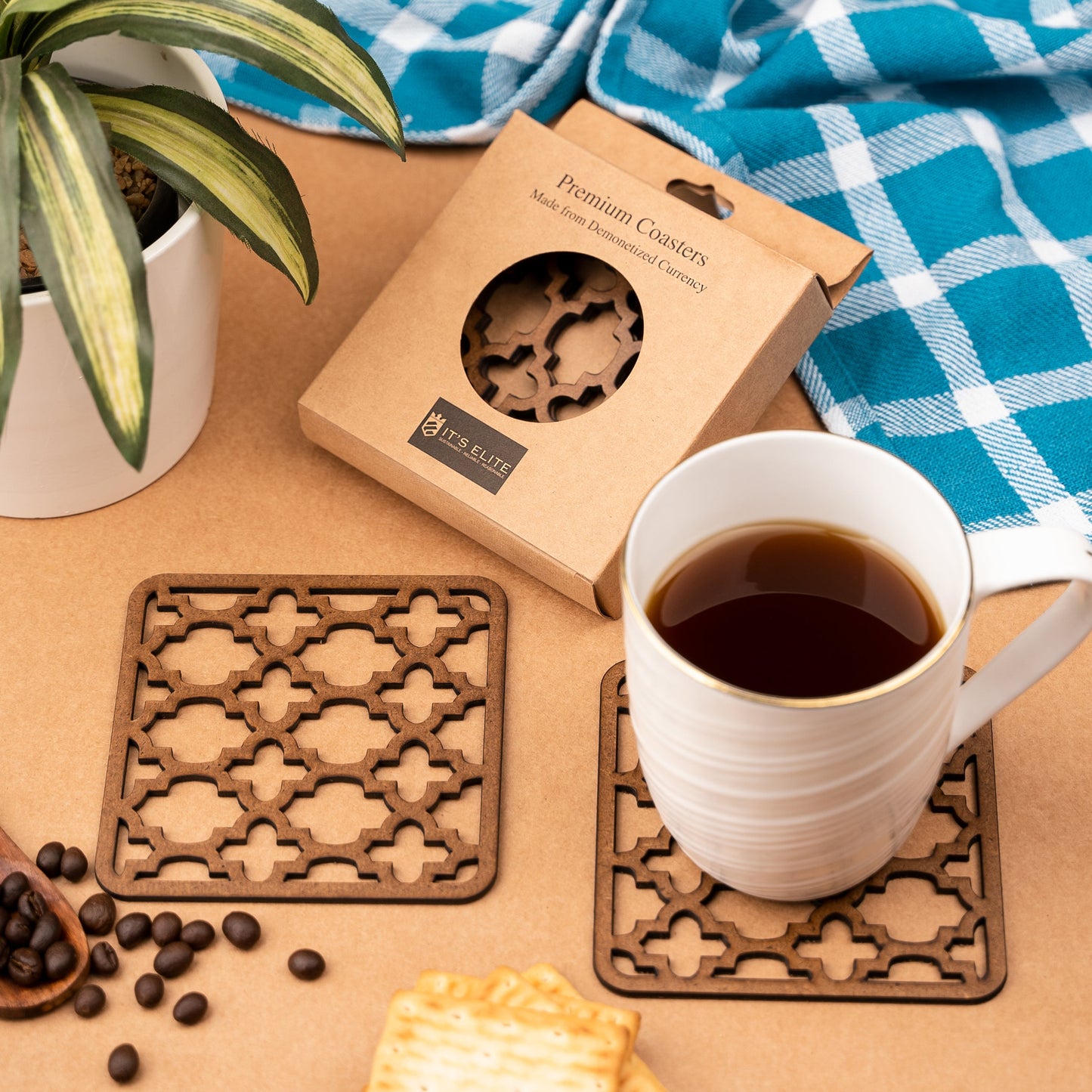 Coasters - Traditional Indian Pattern