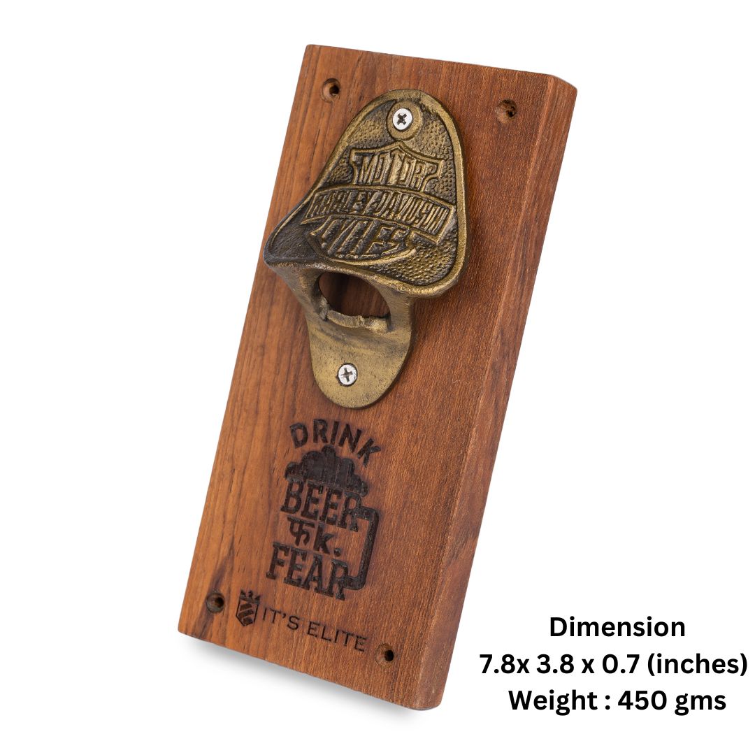 Wall Mounted Bottle Opener - Option 2