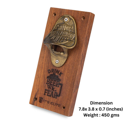 Wall Mounted Bottle Opener - Option 2