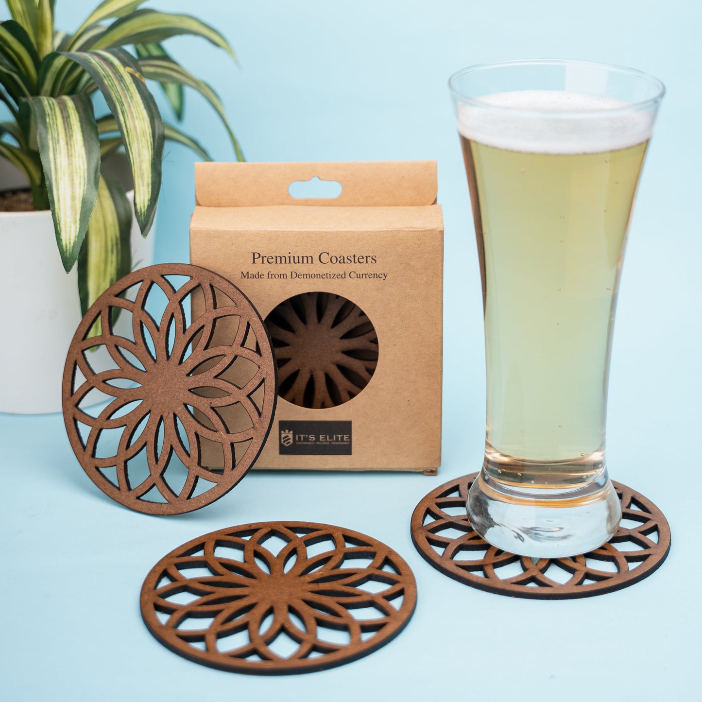 Coasters - Lotus Mandala