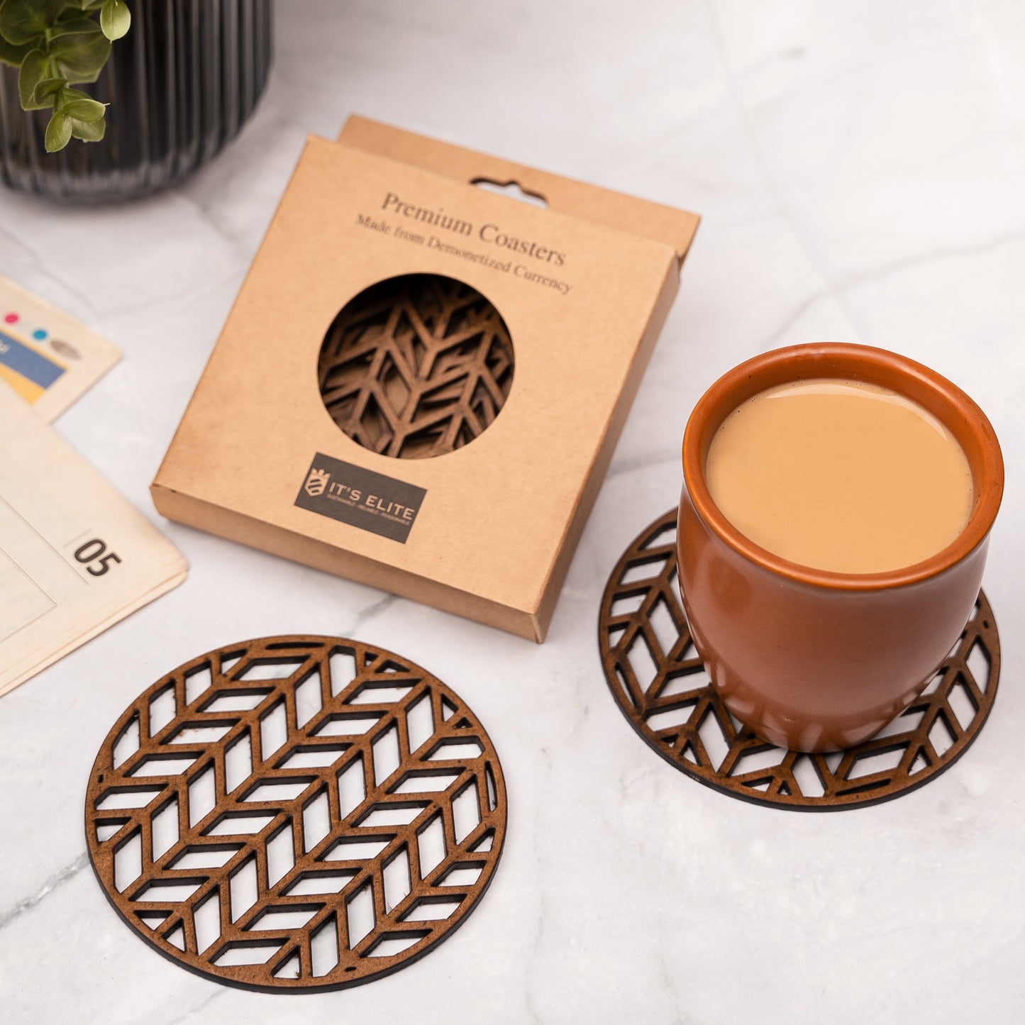 Coasters- Herringbone