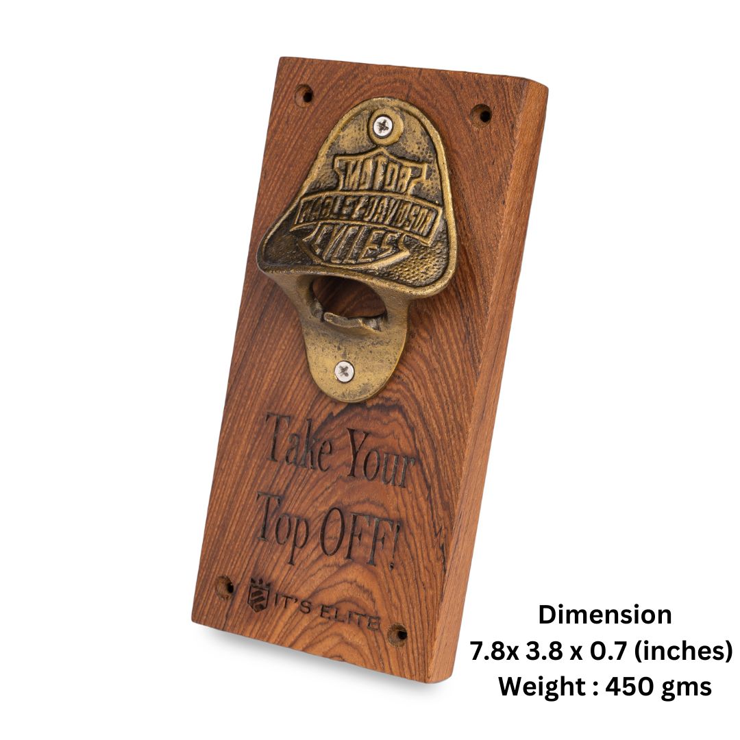 Wall Mounted Bottle Opener - Option 3