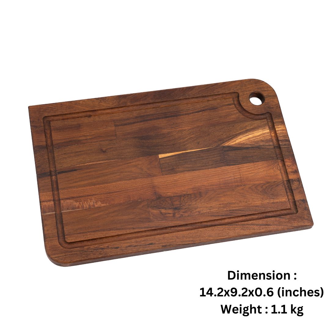 Chopping Board With Juice Groove - Small