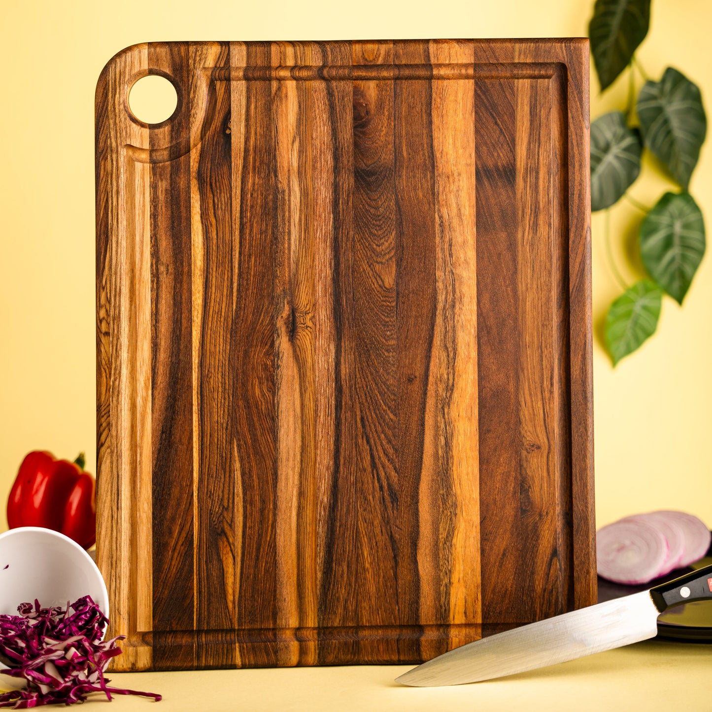 Chopping Board With Juice Groove - Big