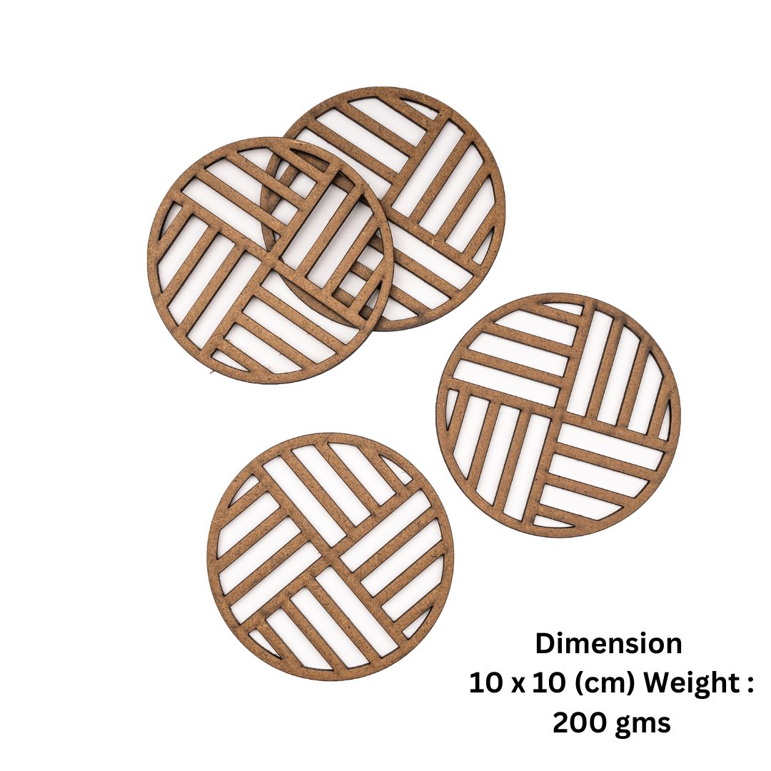 Coasters- Crosshatch