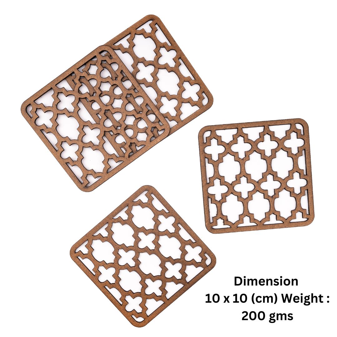 Coasters - Traditional Indian Pattern