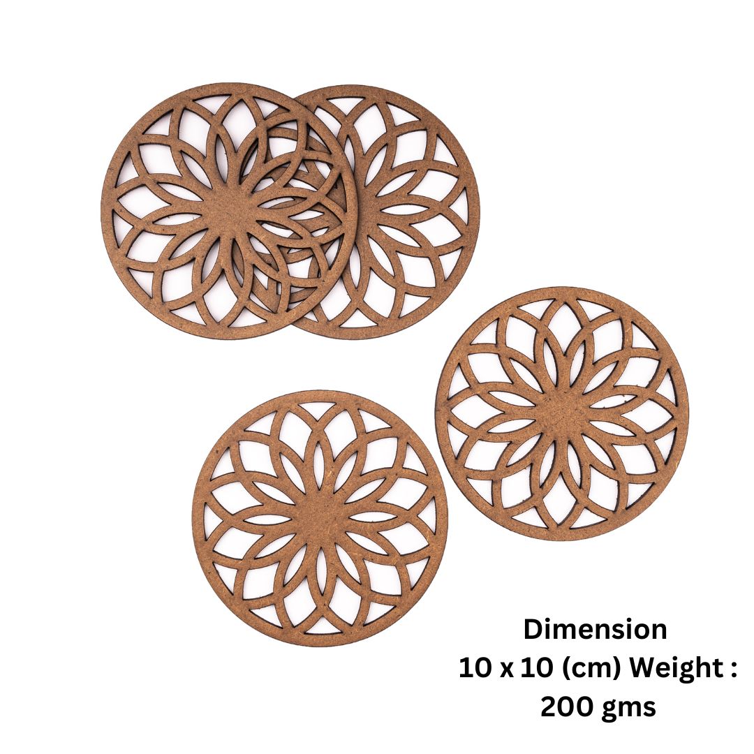 Coasters - Lotus Mandala